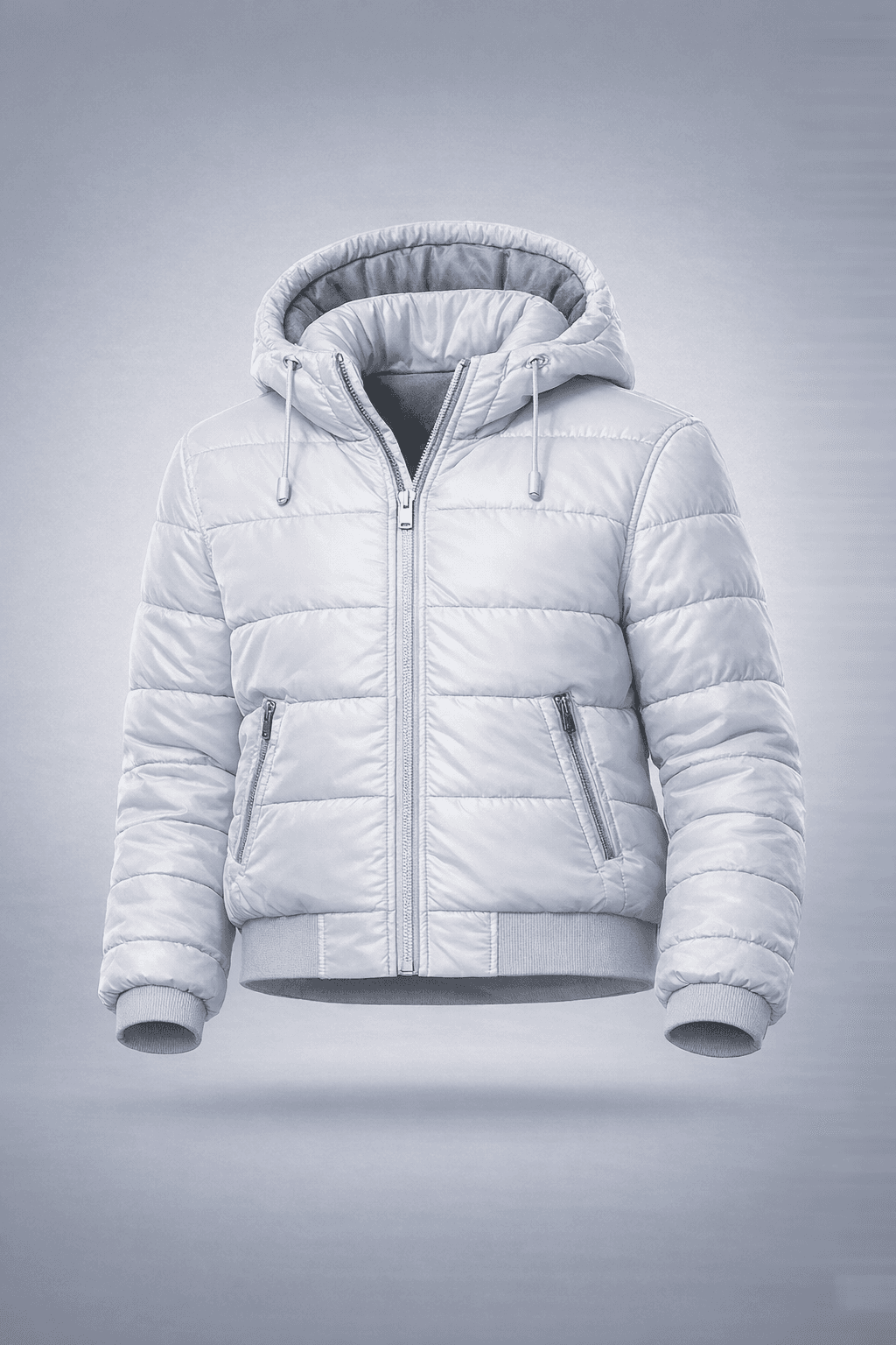 Puffer White Jacket